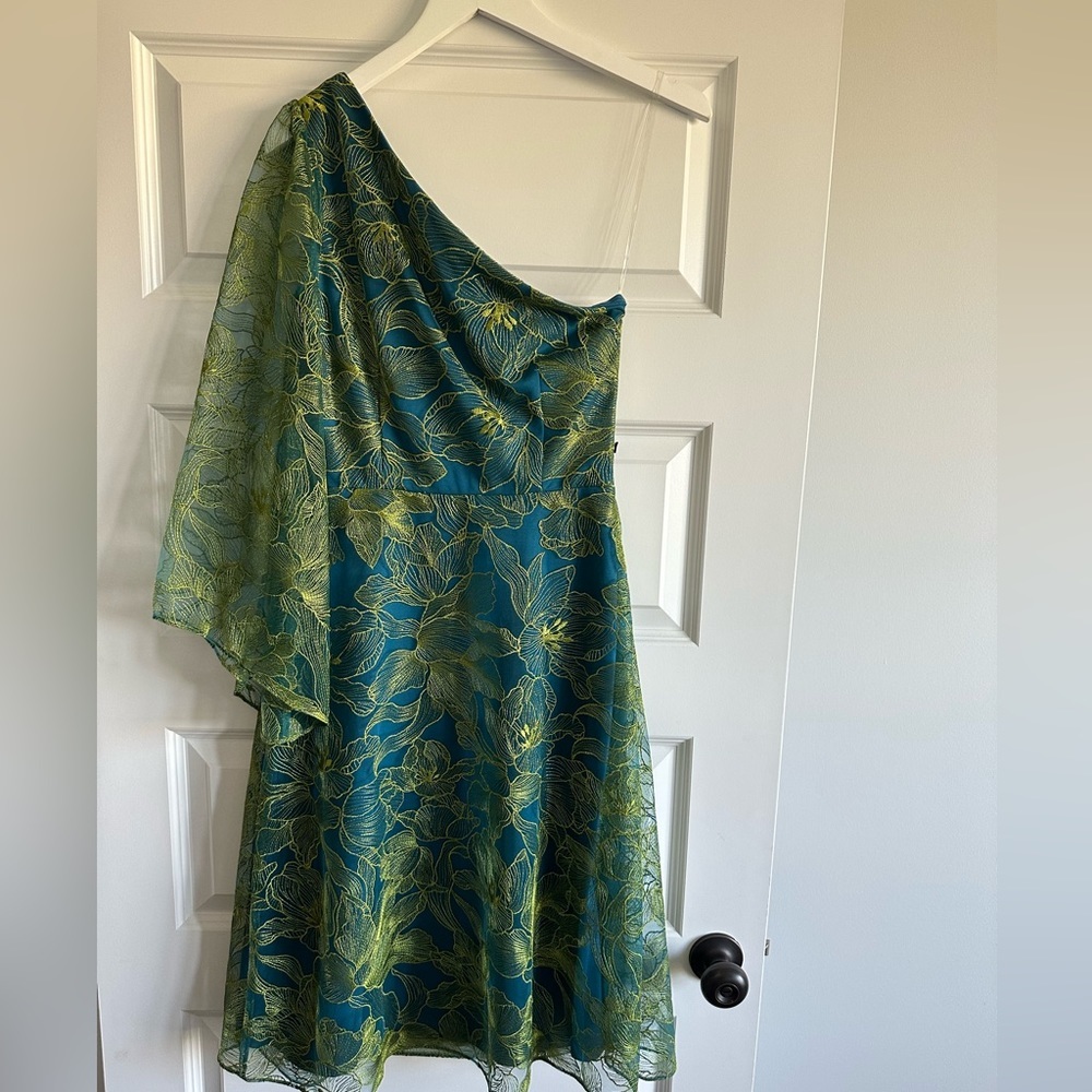 Nwot Js Collections - Asymmetric Embroidered Even… - image 7